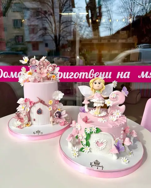 Cakes for girls — fondant